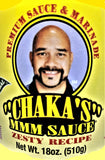 CHAKA'S MARINADE Sauce. All Natural. (2) Original (1) Zesty 18oz