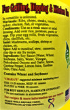 CHAKA'S MARINADE Sauce.  All Natural. (1) ZESTY 18oz