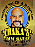 CHAKA'S MARINADE Sauce. All Natural. (1) Original 34oz