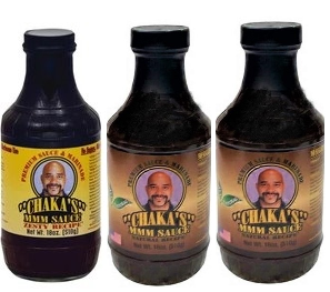 CHAKA'S MARINADE Sauce. All Natural. (2) Original (1) Zesty 18oz